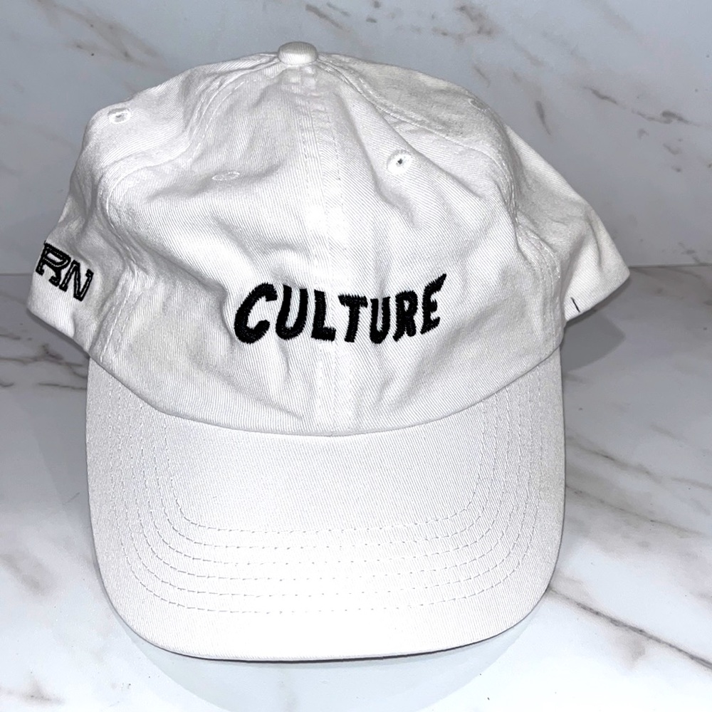 NWT YRN migos white culture hat
